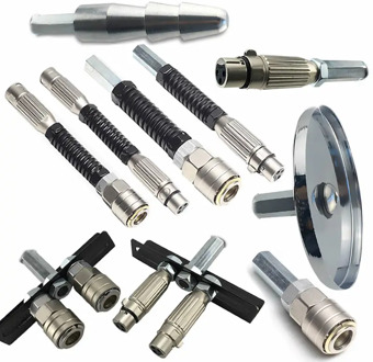 Sex Machine Attachments optional Sex dildos suction cup vac-u-lock 3XLR Bendable Spring Connector M6 M8 M10 American Screw