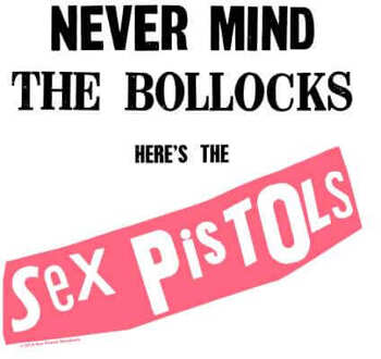 Sex Pistols Never Mind The B*llocks Men's T-Shirt - White - L Wit
