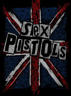 Sex Pistols Union Jack Sweatshirt - Black - XL Zwart