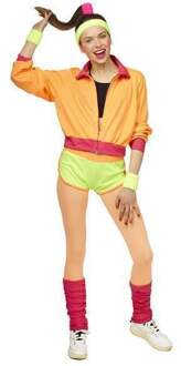 Sexy Disco Trainingspak Fluor Dames - Maat 36