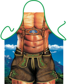 Sexy kookschort/keuken schort Oktoberfest Alpen Macho Multi