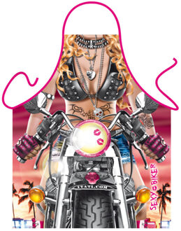 Sexy kookschort motor vrouw