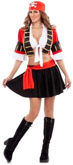 Sexy Piraten Kostuum Casandra Multikleur - Print