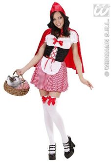 Sexy Roodkapje kostuum Rood - Zalm