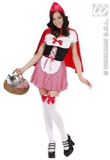 Sexy Roodkapje kostuum Rood - Zalm