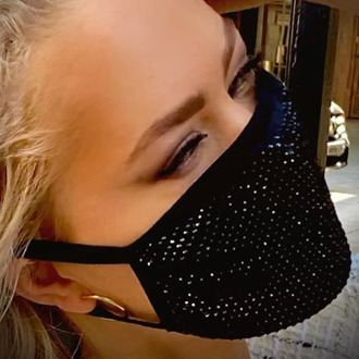 Sexy Shining Crystal Rhinestones Masquerade Mask Dance Party Face Jewelry Masks For Women Girls Wedding Nightclub Decoration