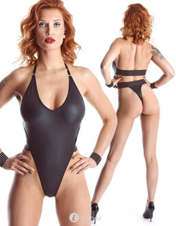 Sexy wetlook Body Susan - Maat:: S