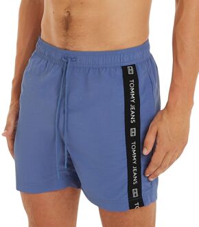 SF Medium Drawstring Zwemshort Heren paars - zwart - L