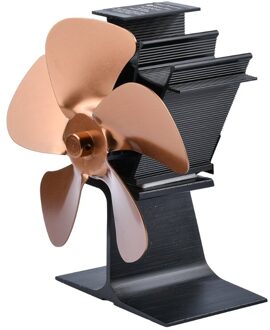 SF204G 5 Blades Warmte Aangedreven Kachel Fan Log Hout Brander Ecofan Rustig Haard BZ