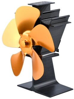 SF204G 5 Blades Warmte Aangedreven Kachel Fan Log Hout Brander Ecofan Rustig Haard GD