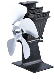 SF204G 5 Blades Warmte Aangedreven Kachel Fan Log Hout Brander Ecofan Rustig Haard