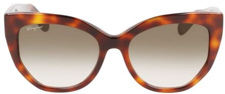 Sf209sl Kat Oog Zonnebril Bruin