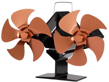 SF803 10 Blades Warmte Aangedreven Kachel Ventilator Voor Hout Log Brander Heater Haard Brandstof X6HC BZ