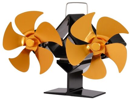 SF803 10 Blades Warmte Aangedreven Kachel Ventilator Voor Hout Log Brander Heater Haard Brandstof X6HC GD