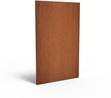 Sfeerpaneel cortenstaal BASIC 135 x 5 x 180 cm