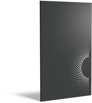 Sfeerpaneel staal VPA2.3 ABSTRACT 110 x 5 x 180 cm