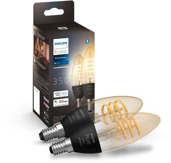 sfeerverlichting Filamentkaars 2-Pack E14