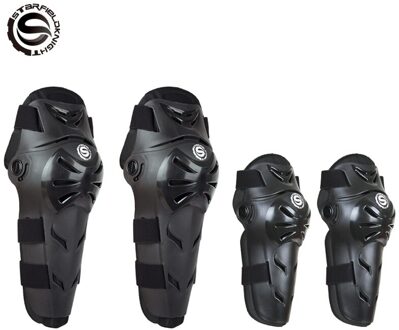 Sfk Knie & Elleboog Pads Motorrijden Skate Boarding/Bescherming Gear Voor Motorrijden Fietsen/Motor Accessoires/Zwart Knee en Elbow Pads