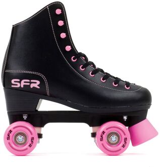 Sfr Figure Quad Rolschaatsen Junior zwart - roze - 38