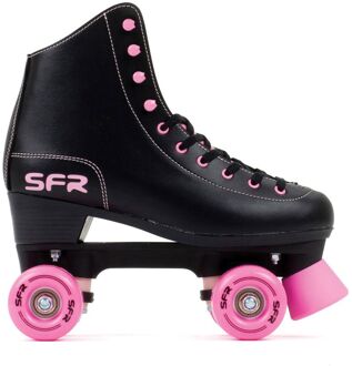Sfr Figure Quad Rolschaatsen Junior zwart - roze - 39 1/2
