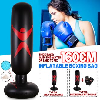 Sgodde Training Fitness Verticale Opblaasbare Boksen Tas Pvc Verdikking Boksen Pijler Tumbler Kolom Bokszak Fitness Tool