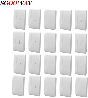 Sgooway Alarm Wireless magnetic contact door sensor Window magnetic contact door detector 433MHZ for alarm system