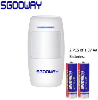 Sgooway CE met Wireless PIR sensor Infrared motion sensor detector fit for alarm system