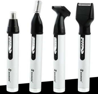 SH-2050 Multifunction 4 In 1 Personal Rechargeable Electric Men Ear Nose Trimmer Hair Clipper Shaver Beard Trimmer