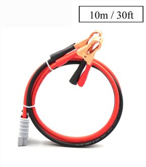 SH50 Plug 50A 600V Verlengen Kabel 0.3 M 1 M 2 M 3 M 5 M 10 M Solar kabel 2.5mm2 Met Alligator Clip Klemmen Krokodil 50A 30ft
