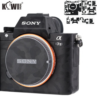 Shadow Black Anti-Scratch Protective Skin Film For Sony A7 II A7S II A7R II A7II A7SII A7RII A7M2 A7SM2 A7RM2 Camera Decoration