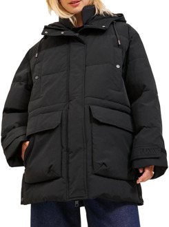 Shallow Parka Jas Dames zwart - XS
