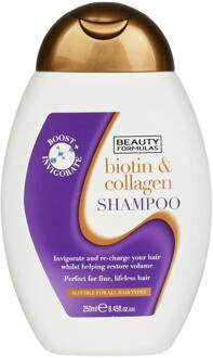 Shampoo Beauty Formulas Biotin & Collagen Shampoo 250 ml