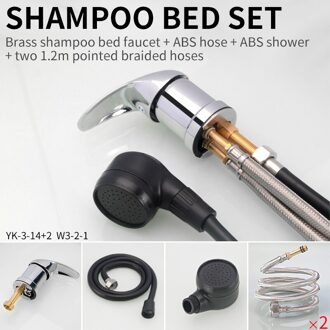 Shampoo Bed Kraan Schakelaar Kappers Kapper Warm En Koud Mengkraan Accessoires Kapsalon Punch Bed Mengkraan reeks 05