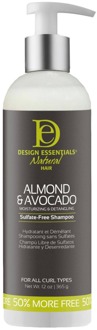 Shampoo Design Essentials Almond & Avocado Sulfate-Free Shampoo 365 g
