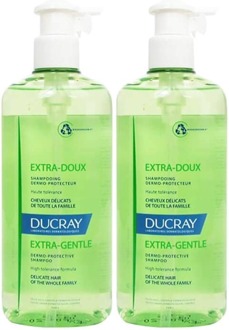 Shampoo Ducray Extra Gentle Dermo Protective Shampoo 2 x 400 ml