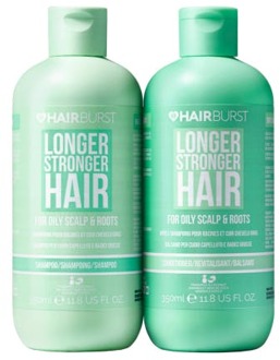Shampoo en Conditioner Hairburst Shampoo and Conditioner For Oily Hair 2 x 350 ml
