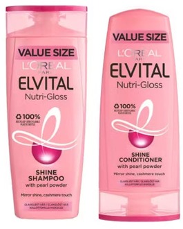 Shampoo en Conditioner L'Oréal Paris Elvital Nutri Classic Shampoo & Conditioner 500 ml + 400 ml