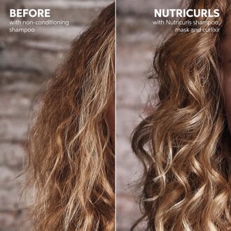 Shampoo en Conditioner Wella Professionals Nutricurls Waves Shampoo & Conditioner 250 ml + 250 ml