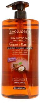 Shampoo Evoluderm Argan Oil & Shea Shampoo 1000 ml