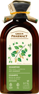 Shampoo Green Pharmacy Shampoo Anti-dandruff Birch Buds & Castor Oil 350 ml