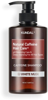 Shampoo Kundal Caffeine Shampoo White Musk 500 ml