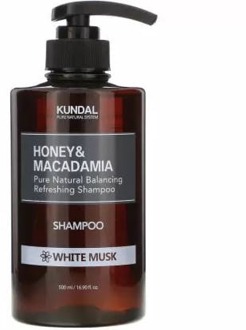 Shampoo Kundal Honey & Macadamia Nature Shampoo White Musk 500 ml