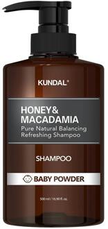 Shampoo Kundal Honey & Macademia Nature Shampoo Baby Powder 500 ml