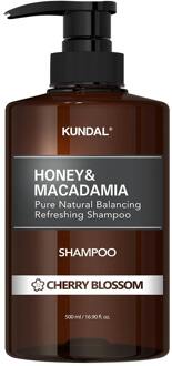 Shampoo Kundal Honey & Macademia Nature Shampoo Cherry Blossom 500 ml
