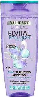 Shampoo L'Oréal Paris Elvital Hyaluron Pure Shampoo 400 ml