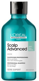 Shampoo L'Oréal Professionnel Scalp Advanced Anti-Oiliness Shampo & Deep Purifier Clay 250 ml + 300 ml
