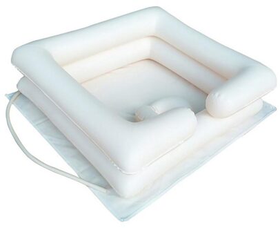 Shampoo Lade In Bed Ouderenzorg Conditioner Gehandicapten Uitgeschakeld Pvc Draagbare Opblaasbare Haar Wastafel Met Afvoer Buis