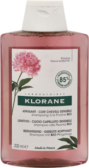 Shampoo Pioenroos BIO - Gevoelige Hoofdhuid - 200ml