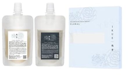 Shampoo & Treatment Floral Travel Set 50ml x 2