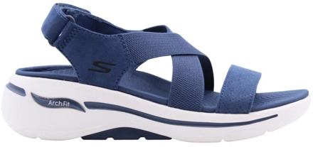 Shams Sandal Skechers , Blue , Dames - 40 Eu,41 Eu,36 Eu,37 EU